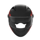 Шлем 557 черный с красным - TTG