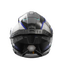 Шолом 900 сірий із синім size L (трансформер) - TTG