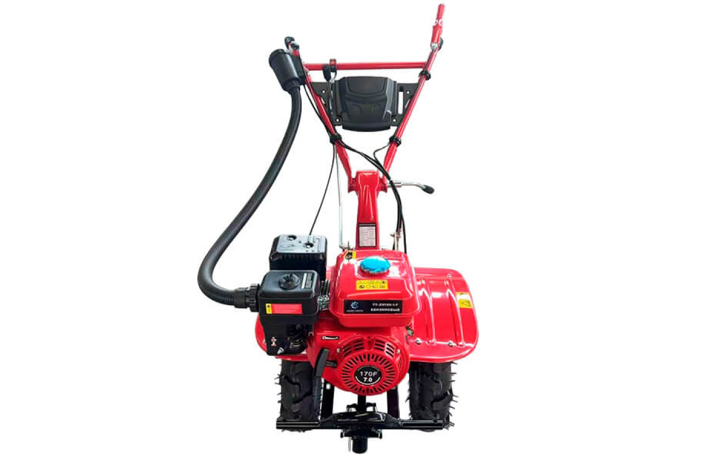 Мотоблок TT-ZX100-1 (редуктор), колесо 4,00×8  двигатель 170F (7 л.с.) (с верхним фильтром) - бензин