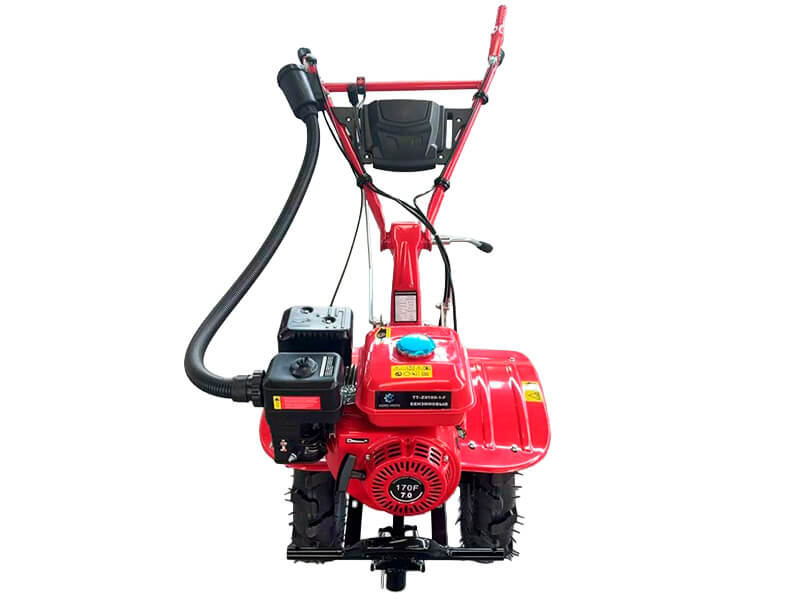 Мотоблок TT-ZX100-1 (редуктор), колесо 4,00×8 двигун 170F (7 л.с.) (з верхнім фільтром) - бензин