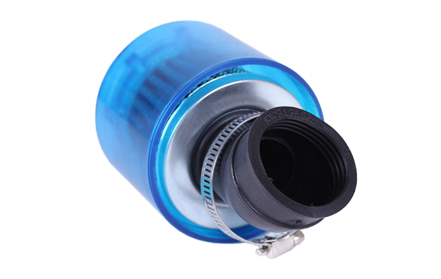 Фильтр нулевой Power Clear Ø35 мм 45° - АМ YBX, синий