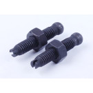 Гвинти регулювання клапанів + гайки, к-т на 2 клапани - 178F YBX