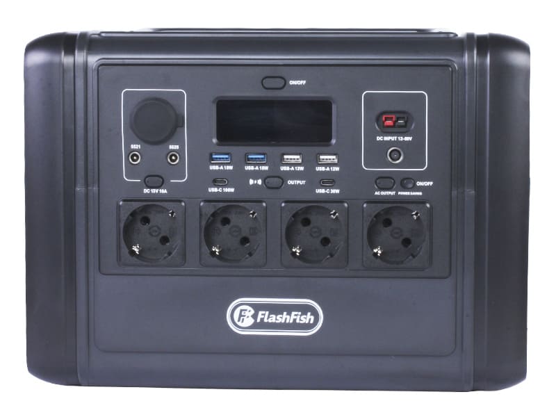 Портативная зарядная станция FlashFish (Т1200s) 240000h 1200W