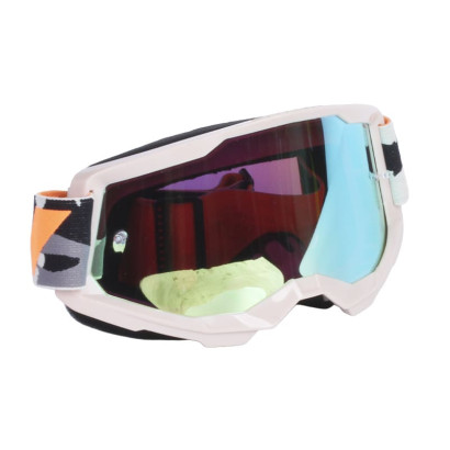 Мотоочки 308-2 хаки с оранжевым (линза желтпя) VIRTUE