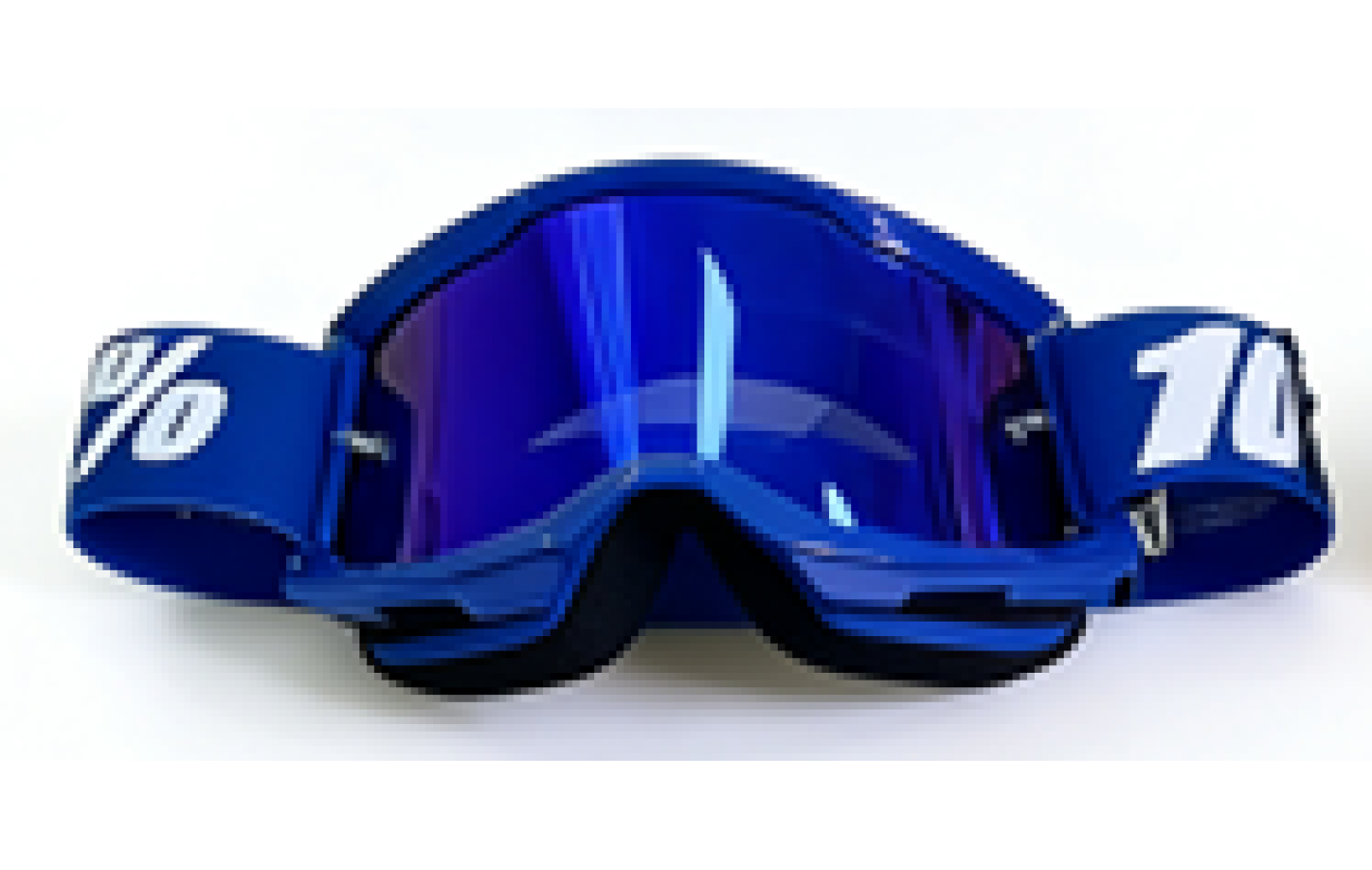 Мотоокуляри 308-3 сині з білим - VIRTUE