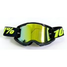 Мотоочки 308-7 черные с желтым - VIRTUE