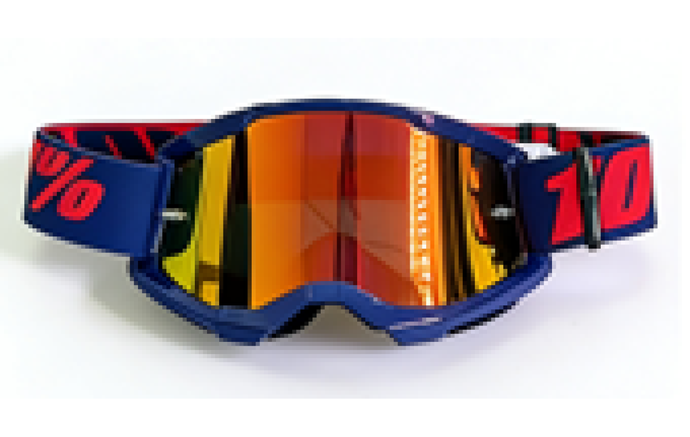 Мотоочки 308-9 синие с красным - VIRTUE