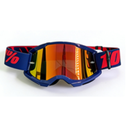 Мотоокуляри 308-9 сині з червоним - VIRTUE