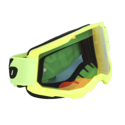 Мотоочки 308-8 желтые с черным (линза красная) VIRTUE