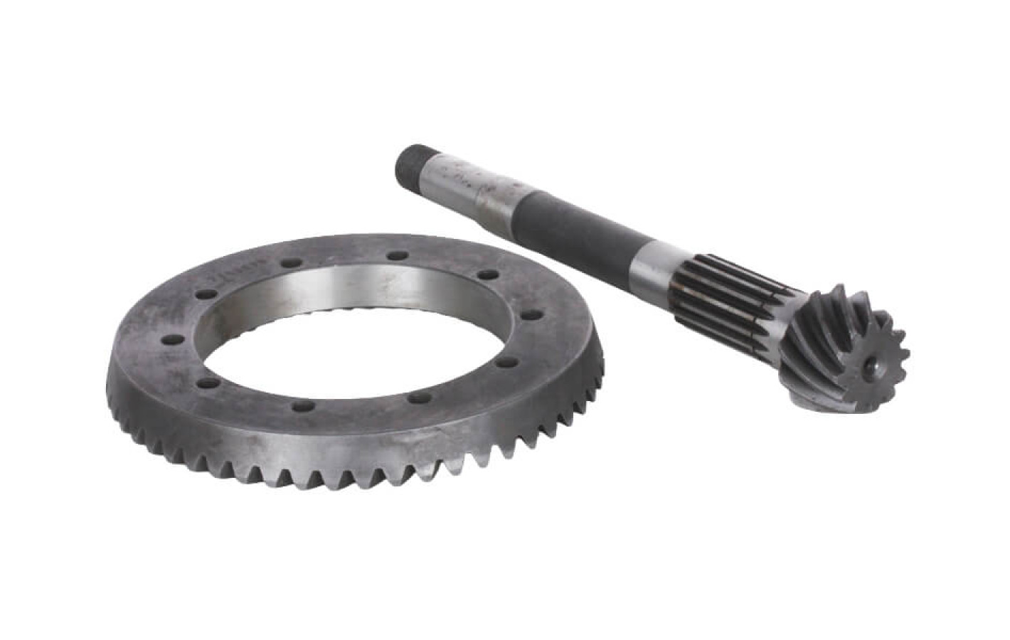 Головна пара заднього моста TTG на мінітрактор Jinma, шестерні конічні: ведуча Z-53 та ведена Z-12, тип 2