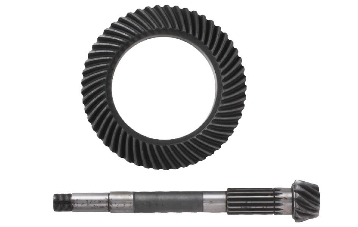 Головна пара заднього моста TTG на мінітрактор Jinma, шестерні конічні: ведуча Z-53 та ведена Z-12, тип 2