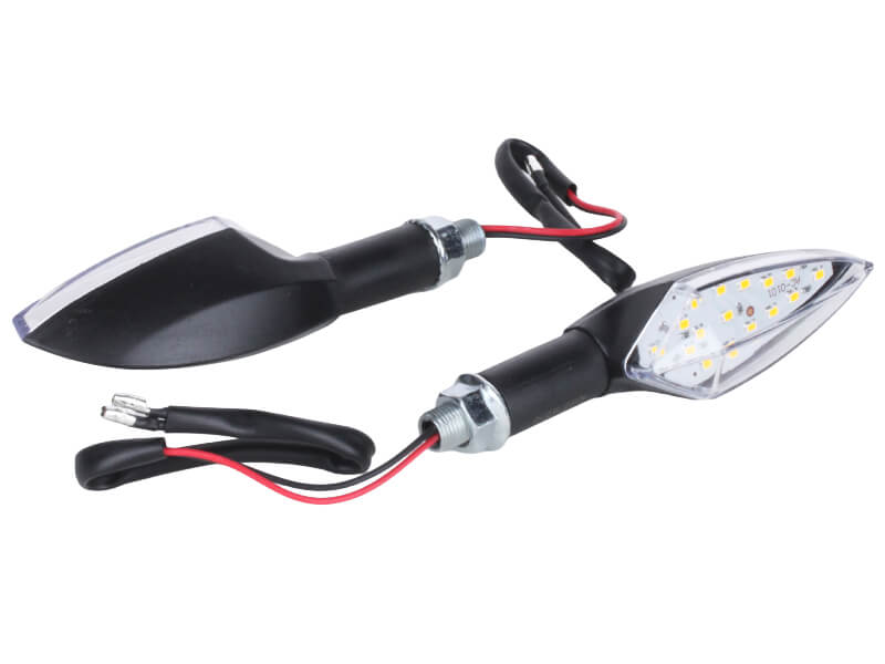 Указатель поворота диодный (универсальный) 2020 TT AGRO MOTO на мотоцикл, к-т: 2 шт., тип 2