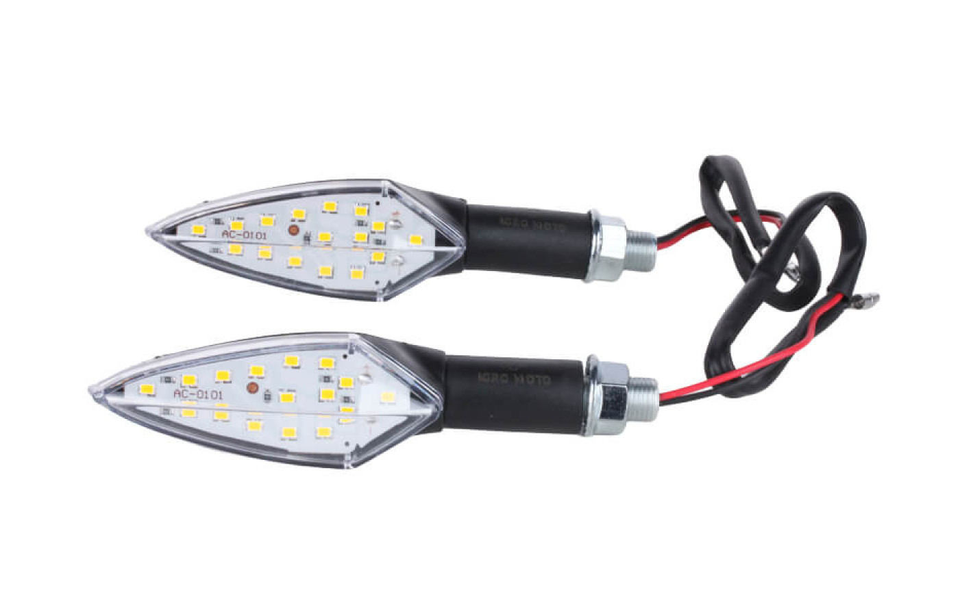Указатель поворота диодный (универсальный) 2020 TT-AGRO-MOTO на мотоцикл, к-т: 2 шт., тип 2