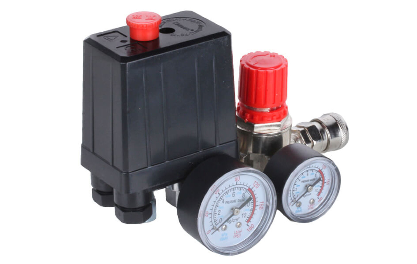 Пресостат у зборі TT-AGRO-MOTO (блок автоматики) на компресор К42, тип 2