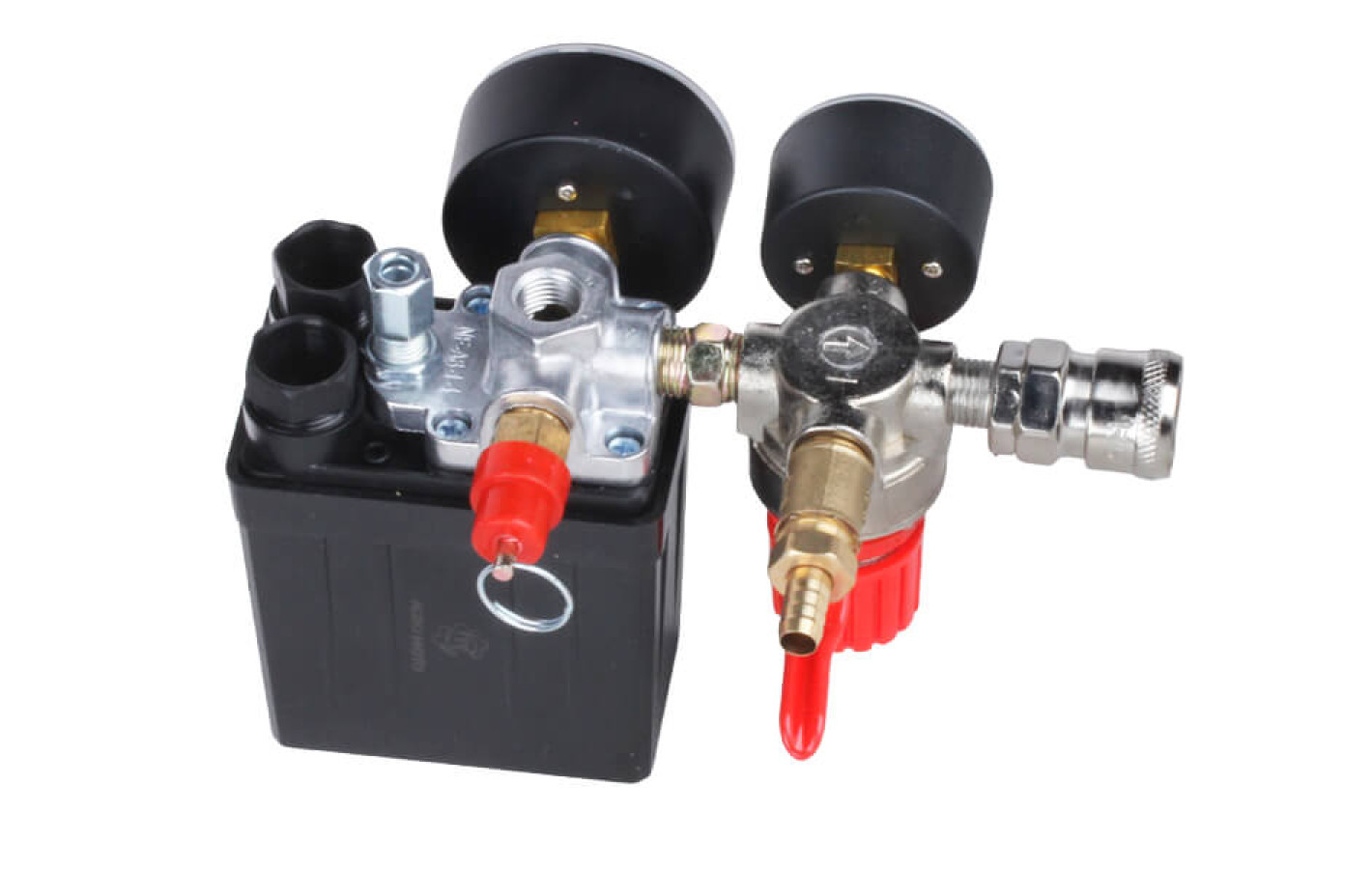 Пресостат у зборі TT-AGRO-MOTO (блок автоматики) на компресор К42, тип 2