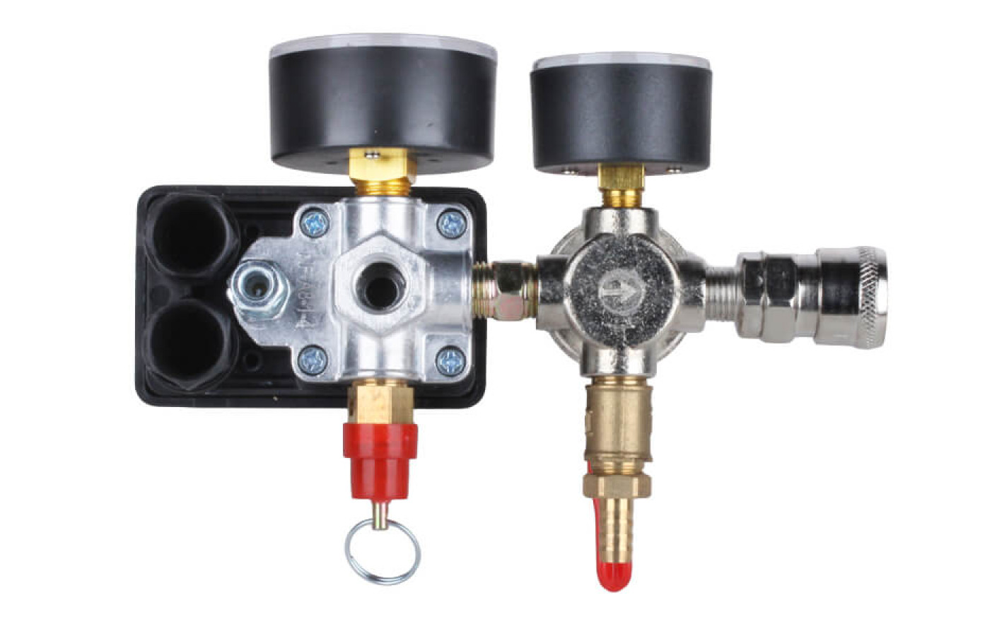 Пресостат у зборі TT-AGRO-MOTO (блок автоматики) на компресор К42, тип 2