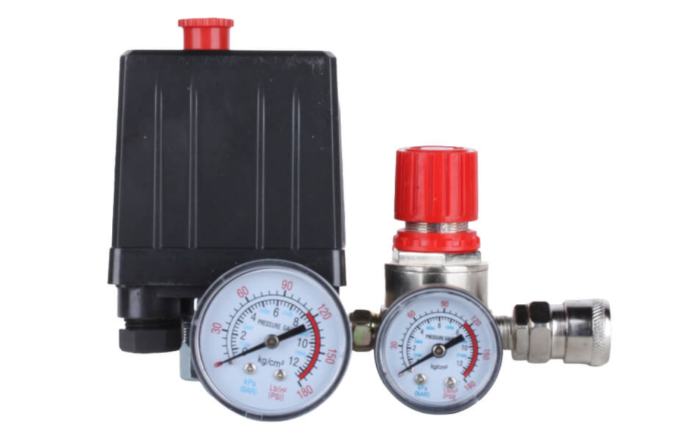 Пресостат у зборі TT-AGRO-MOTO (блок автоматики) на компресор К42, тип 2