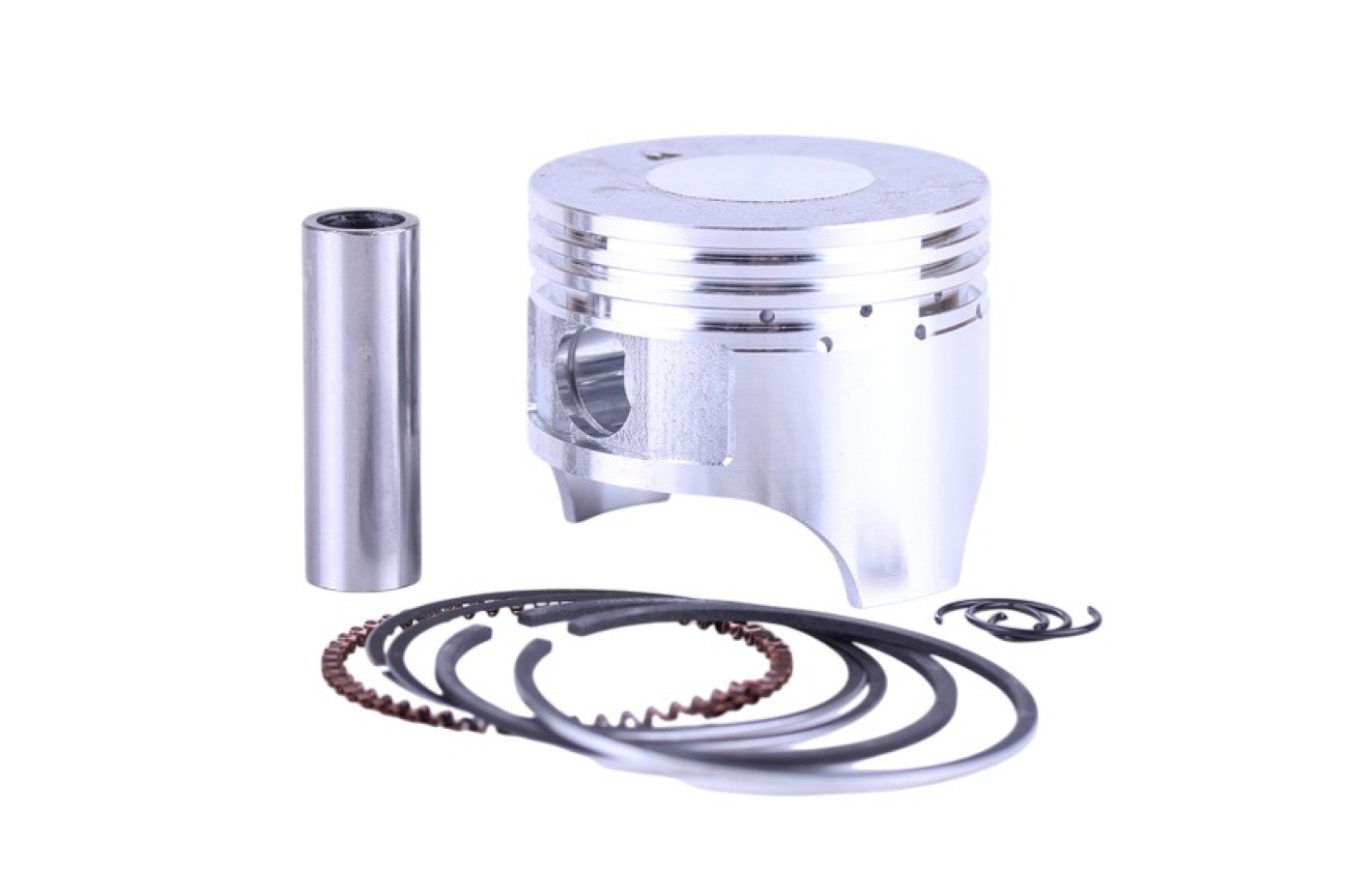 Поршневий комплект 56,00 мм STD TT-AGRO-MOTO на бензиновий двигун 156F генератора GN 1,2 KW, 9 одиниць