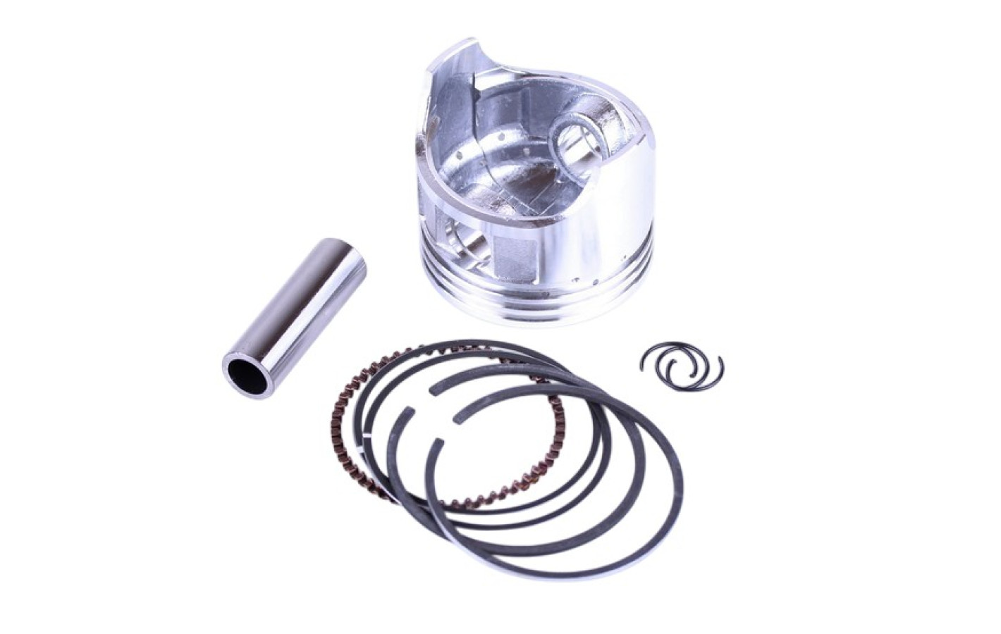 Поршневий комплект 56,00 мм STD TT-AGRO-MOTO на бензиновий двигун 156F генератора GN 1,2 KW, 9 одиниць
