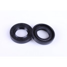 Сальники коленвала TT-AGRO-MOTO на бензиновий двигун генератора 156F GN 1,2 KW, 17*30*6, к-т 2 шт.