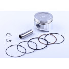 Поршневий комплект 68,25 мм TT-AGRO-MOTO на бензиновий двигун генератора 168F GN 2-3,5 KW: 9 одиниць