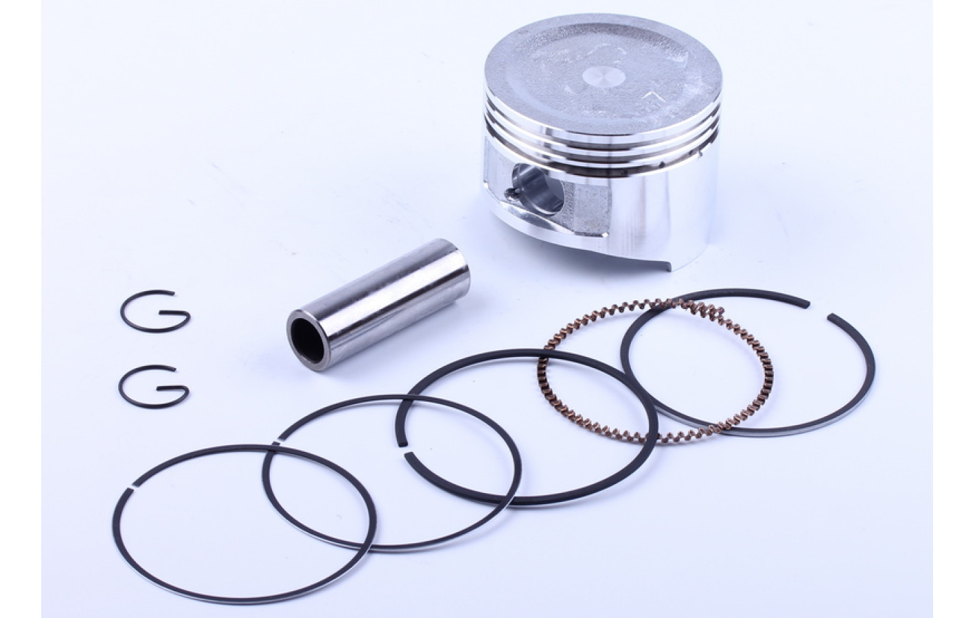 Поршневий комплект 68,25 мм TT-AGRO-MOTO на бензиновий двигун генератора 168F GN 2-3,5 KW: 9 одиниць