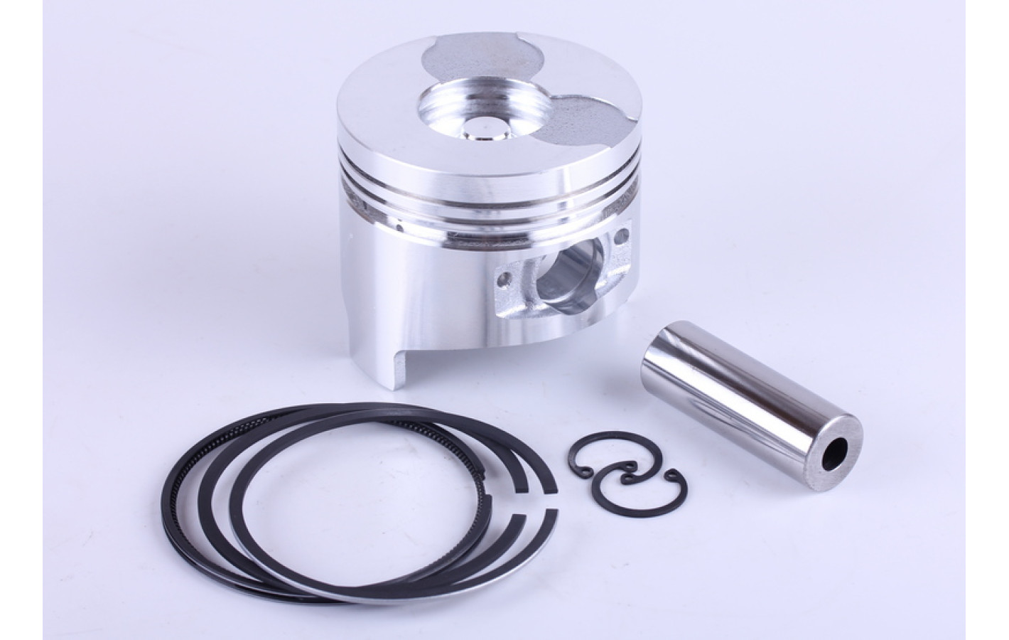 Поршневий комплект 78,25 мм (тупий конус форкамери):TT-AGRO-MOTO на дизельний двигун 178F генератора GN 3,5 KW, 8 одиниць