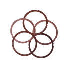 Прокладка головки циліндра TT AGRO MOTO мідна на дизельний двигун 178F генератора GN 3.5.KW, к-т: 5 шт.