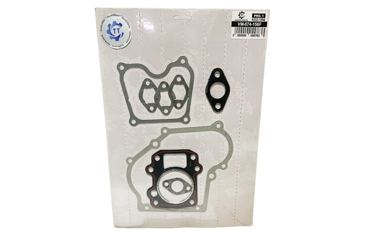 Прокладки двигуна TT-AGRO-MOTO на бензиновий двигун 156F, к-т: 7 шт., тип 2