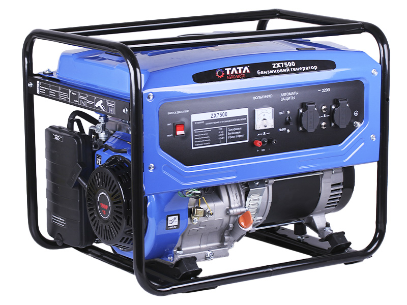 Генератор бензин ZX7500 6.0/6.5KW TT AGRO MOTO, Б/У