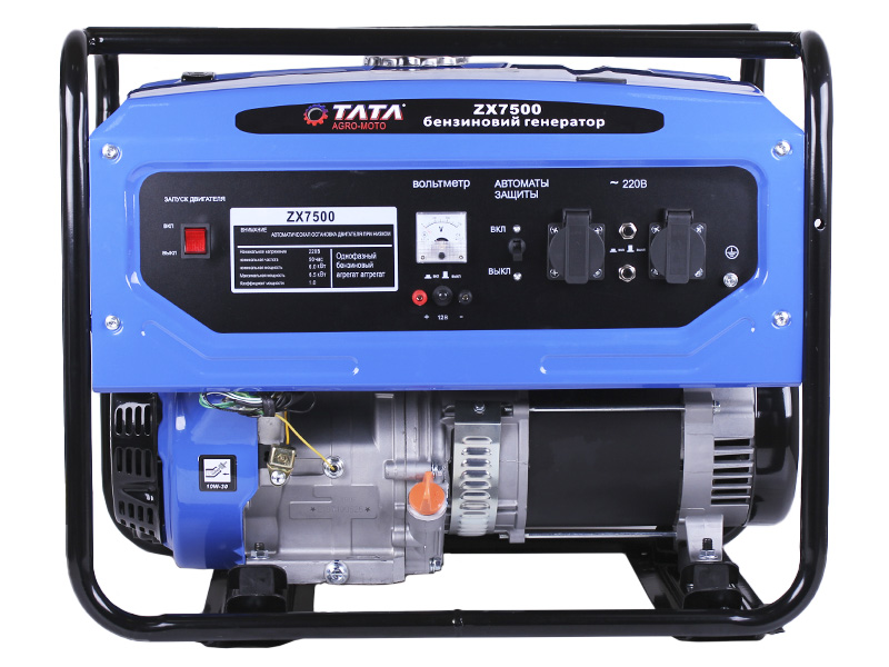 Генератор бензин ZX7500 6.0/6.5KW TT AGRO MOTO, Б/У