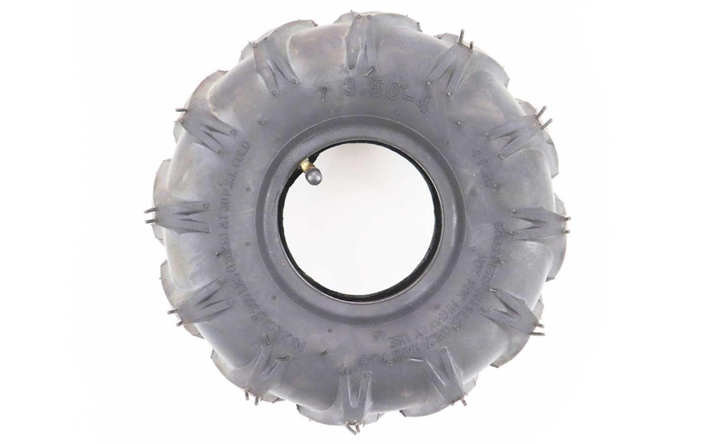 Покрышка с камерой 3.5×4 "елочка"