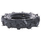 Покрышка с камерой YBX 4.00x8 4PR на мотоблок, елочка