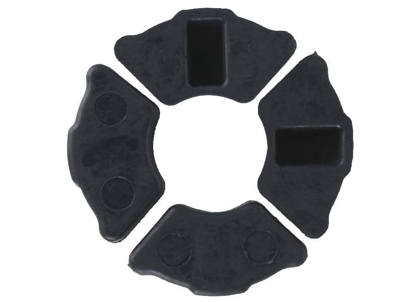Резинки демпфера черные (мото) YBX на бензиновый двигатель CB-125/150, тип 2