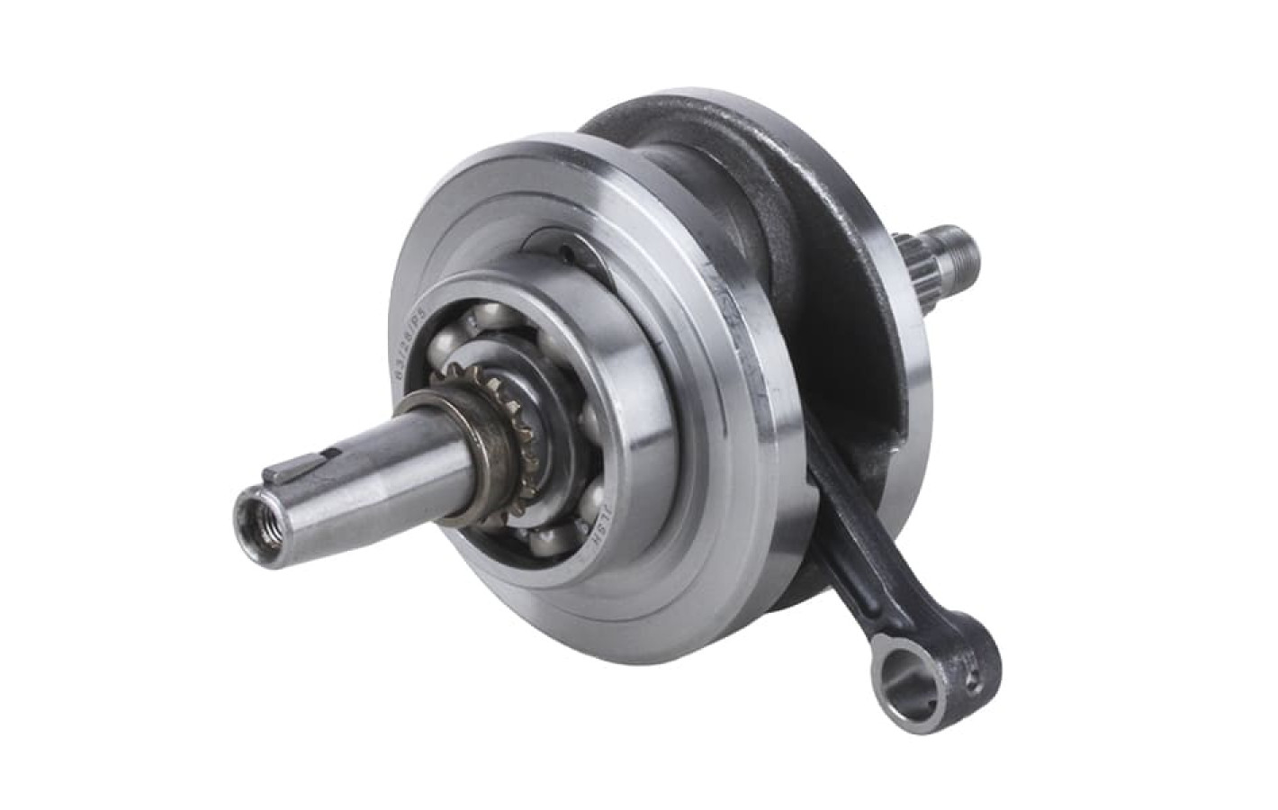 Колінвал YBX на бензиновий двигун СВ-125, з підшипниками 2 шт.: 63/28/P5, тип 2