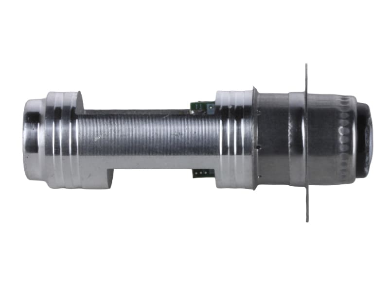 Лампа фары диодная YBX на скутер (2 кристалла, 1 усик, П15Д-25-1, 12В, 35/35W, LED), тип 2