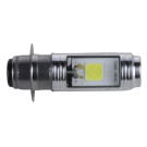 Лампа фары диодная YBX на скутер (2 кристалла, 1 усик, П15Д-25-1, 12В, 35/35W, LED), тип 2