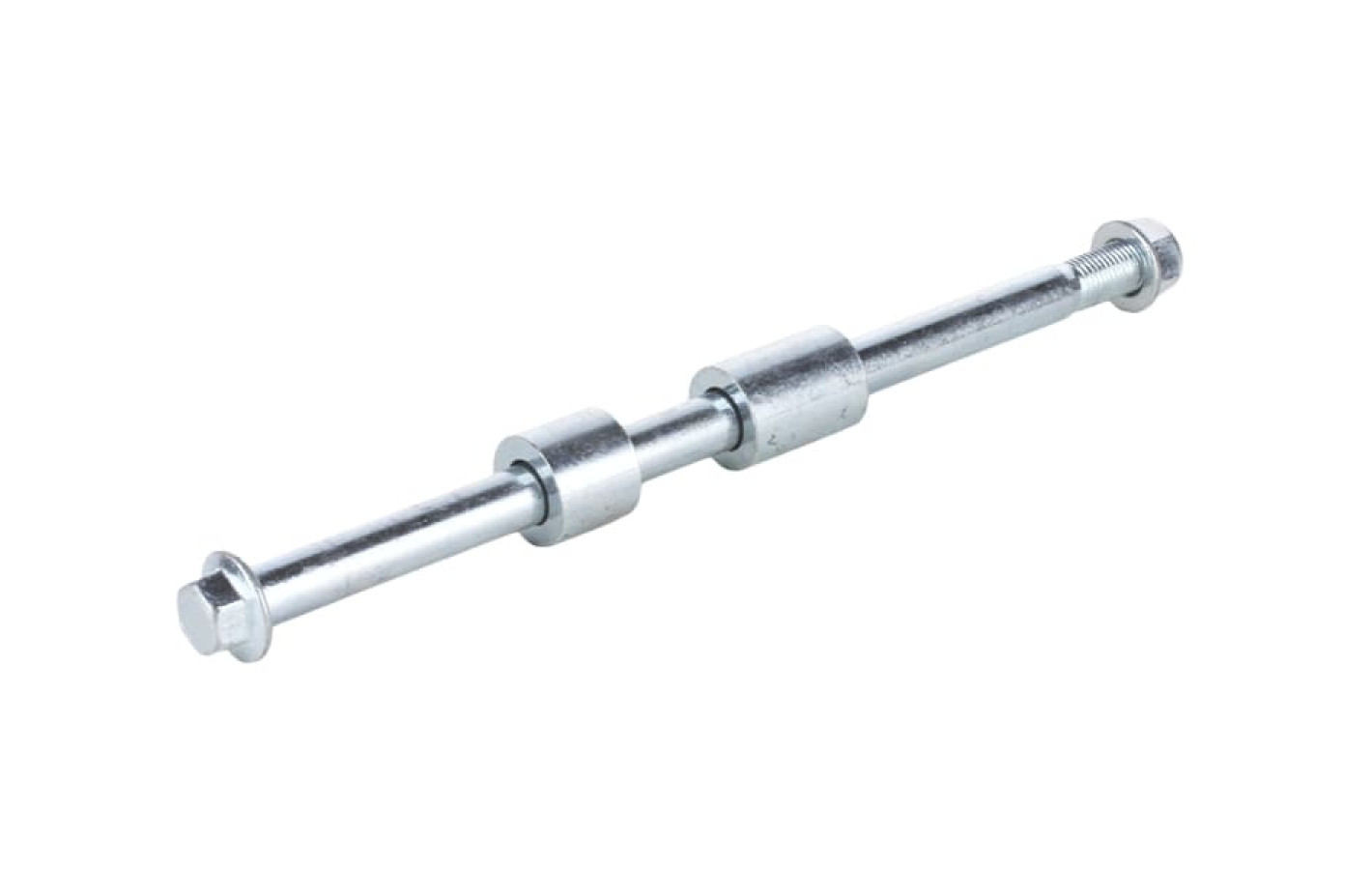 Вісь заднього колеса YBX на мотоцикл XY150GY-17, к-т: 2шт. втулки та гайка), тип 2