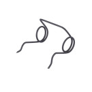 Пружина рычага нажимная TTG на трактор Xingtai 120/224, тип 2