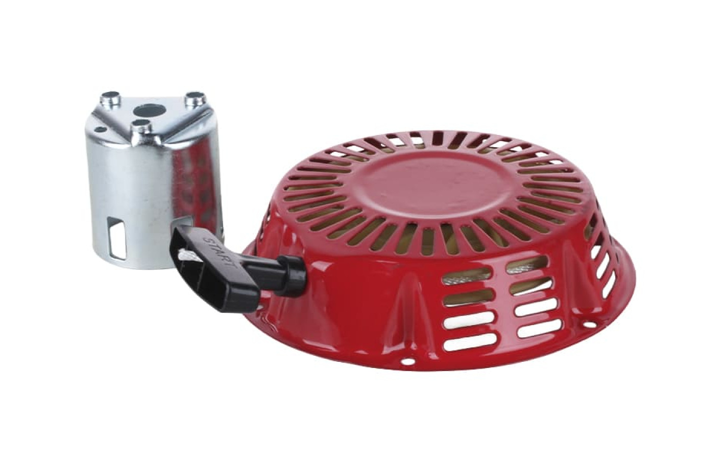 Стартер ручной старого образца в сборе со стаканом YBX на бензиновый двигатель 177F