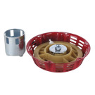 Стартер ручной старого образца в сборе со стаканом YBX на бензиновый двигатель 177F