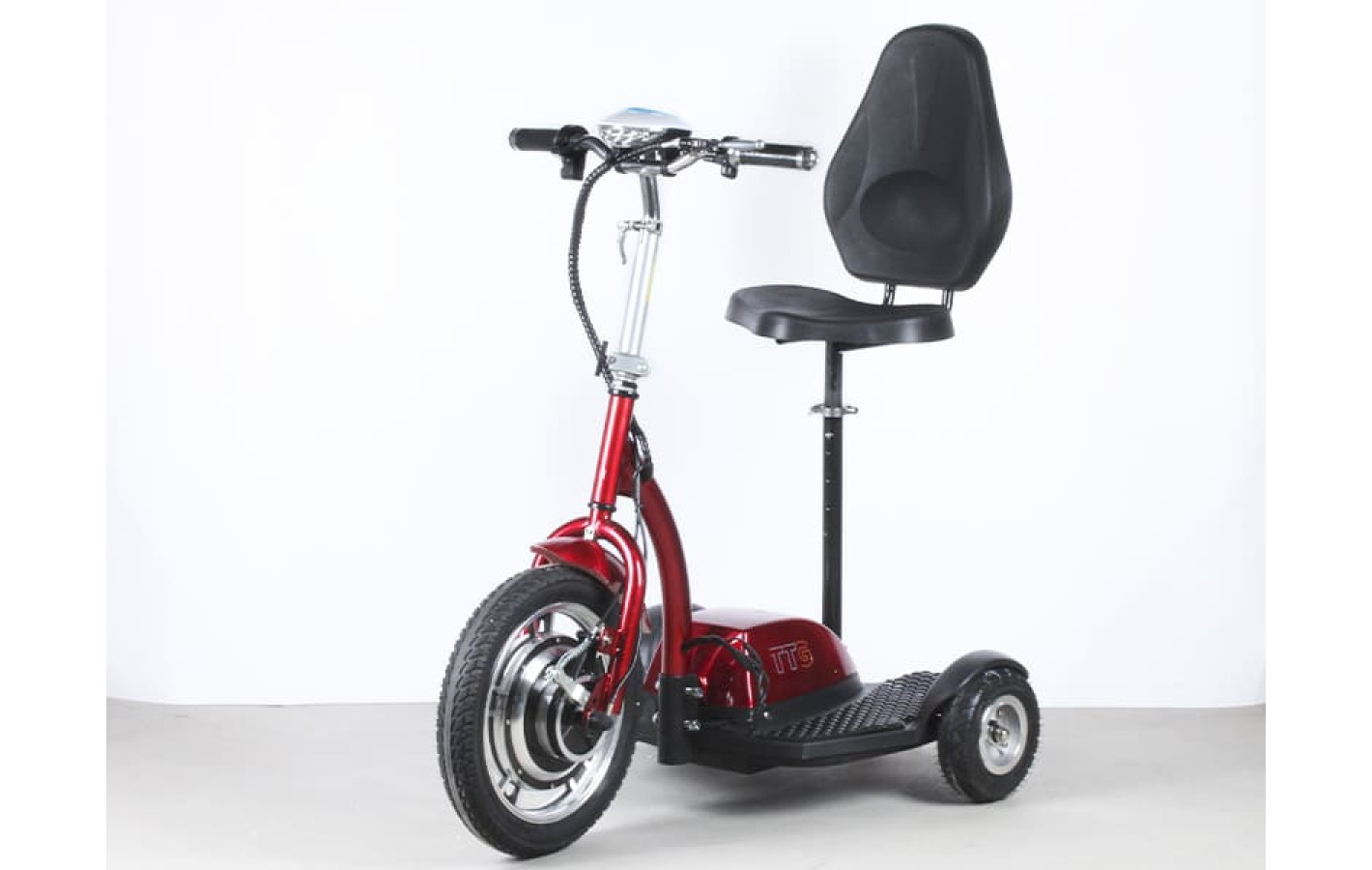 Електросамокат із сидінням (сидіння - спинка) TTG SM T06-1 36V350W 12AH червоний, Б/У