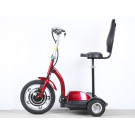 Електросамокат із сидінням (сидіння - спинка) TTG SM T06-1 36V350W 12AH червоний, Б/У