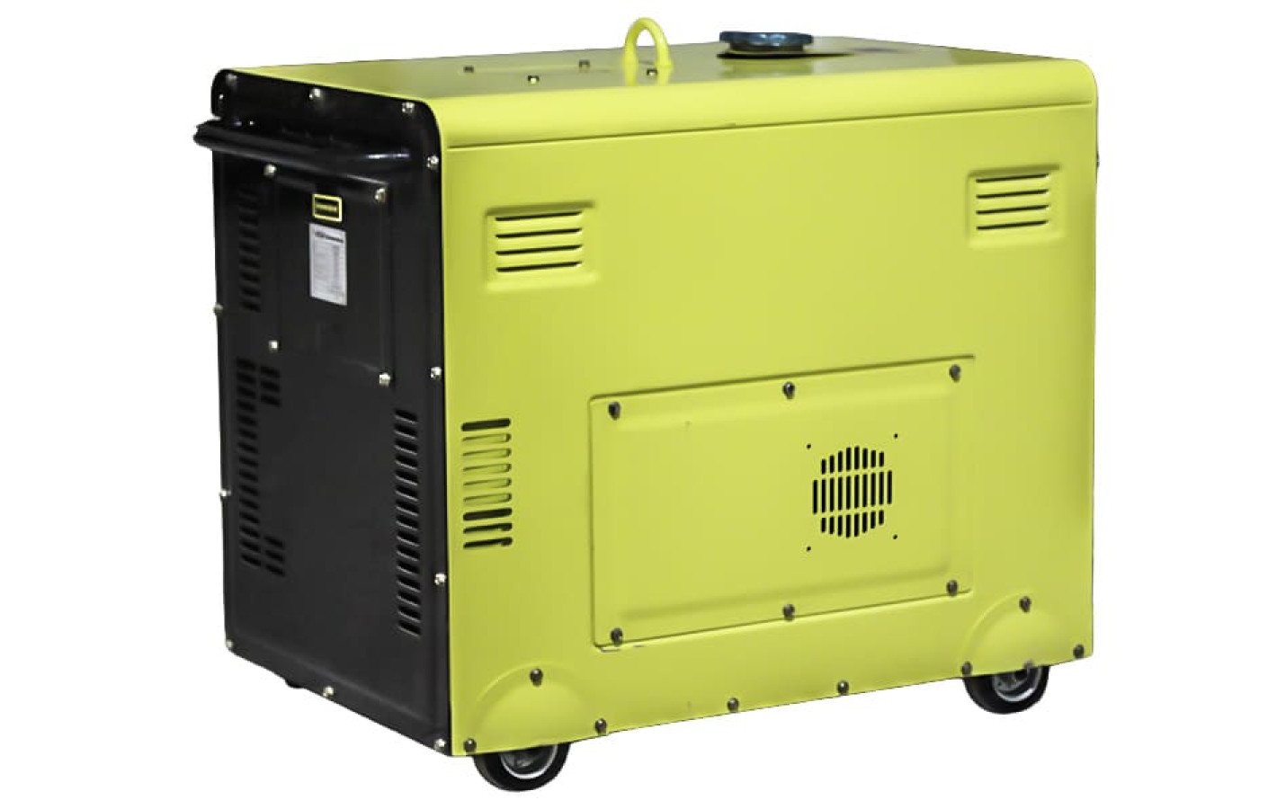 Генератор дизельний KDE7000S 4.5/5.0KW 220V YBX (однофазний, безшумний) двигун 186FE, Б/У