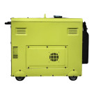Генератор дизельний KDE7000S 4.5/5.0KW 220V YBX (однофазний, безшумний) двигун 186FE, Б/У
