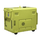 Генератор дизельний KDE8500S 6.0/6.5KW 220V YBX (однофазний, зі свічкою розжарення, безшумний) двигун F192FE, Б/У