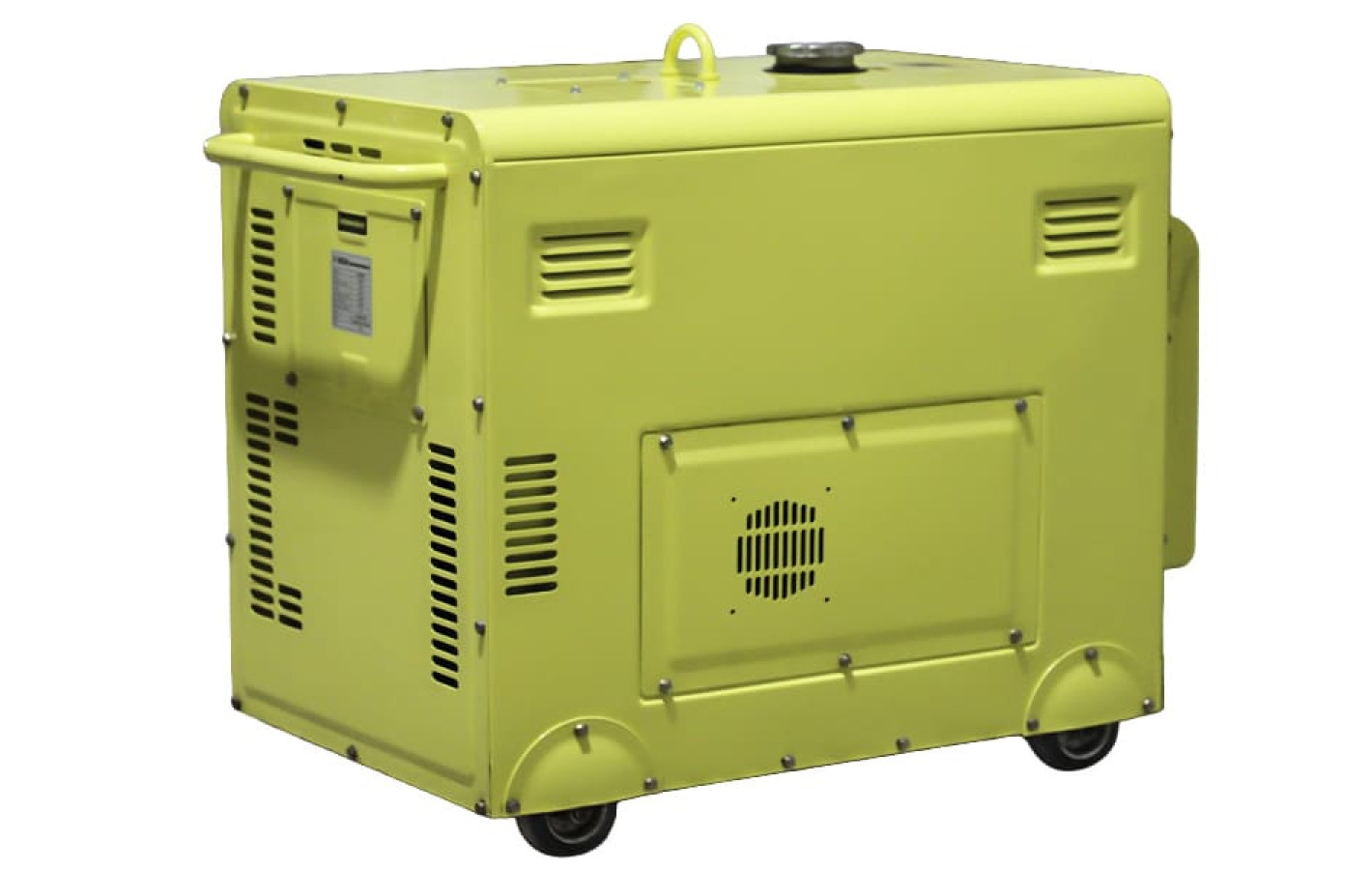 Генератор дизельний KDE8500S 6.0/6.5KW 220V YBX (однофазний, зі свічкою розжарення, безшумний) двигун F192FE, Б/У