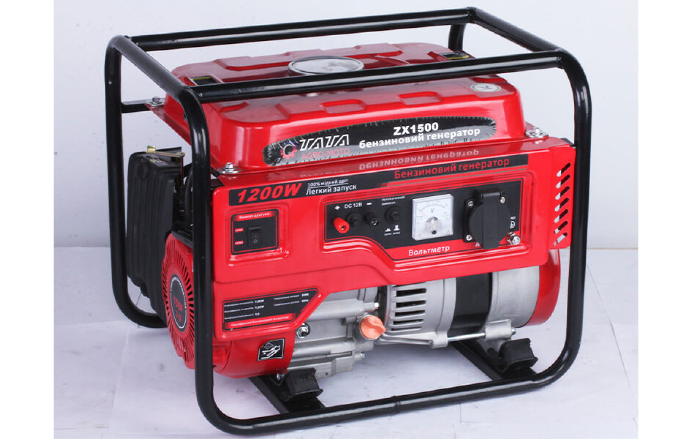 Генератор бензиновый ZX1500 1.0/1.2KW TT AGRO MOTO, Б/У