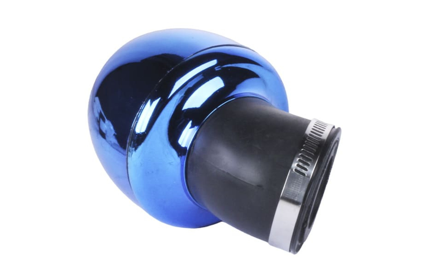 Фильтр нулевой "Турбина" 	TT AGRO MOTO на скутер, синий, Ø35 мм, 45°, посадочный диаметр - 47/35 мм