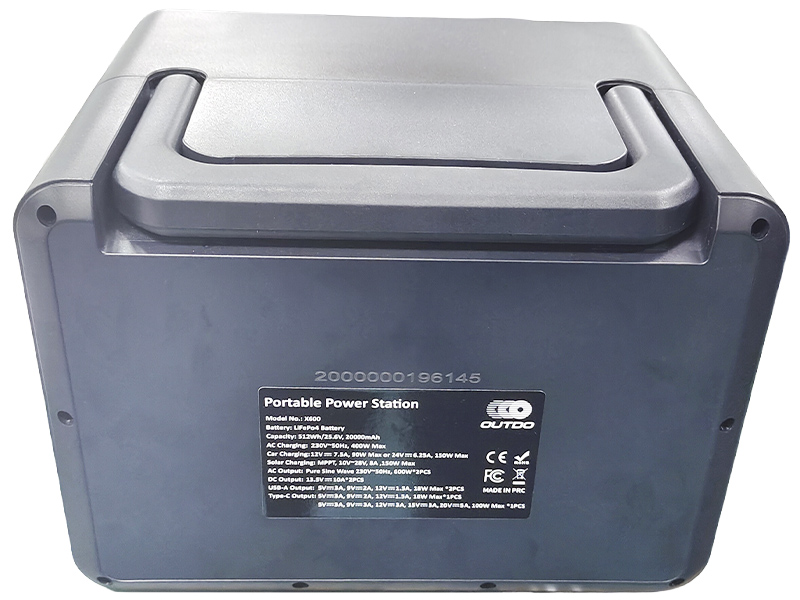 Портативна зарядна станція (X600) 600W OUTDO